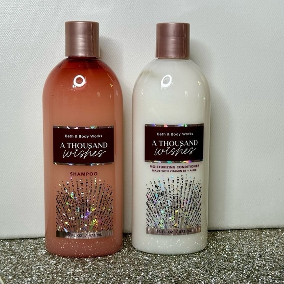 Bath & Body Works A Thousand Wishes Shampoo & Conditioner Set New - Picture 2 of 5